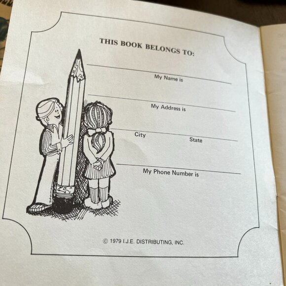 Vintage Kid Stuff Records and Book A Beginning Reader  My Grandfather's clock - Picture 2 of 11